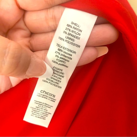 Chico's Ponte Zip Up Cape w/Zippered Pockets NWOT in Chico’s Size 0 (XS/4) - Picture 6 of 8